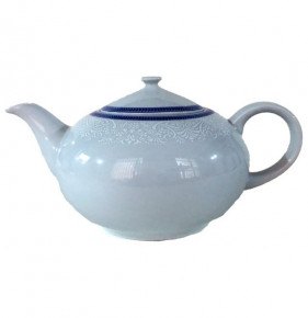 Заварочный чайник 1,2 л  Thun "Опал /Голубые пластины" / 232378
