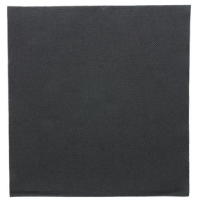 Салфетка бумажная 39 х 39 см двухслойная черная 50 шт  Garcia De Pou "Double Point" / 317474