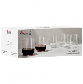 Стаканы для красного вина 455 мл 6 шт  Maxwell & Williams "Cosmopolitan" (подарочная упаковка) / 303838