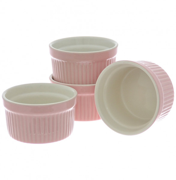 Набор форм для кексов 9 х 9 х 5 см 4 шт розовые  Repast &quot;Bakery&quot;  / 290726