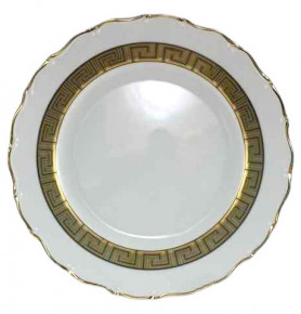 Блюдо 30 см круглое  Bohemia Porcelan Moritz Zdekauer 1810 s.r.o. "Офелия /Версаче" / 027703