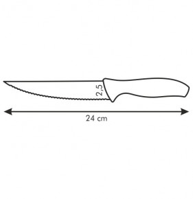 Нож универсальный 12 см пилочное лезвие "Tescoma /SONIC" / 146347