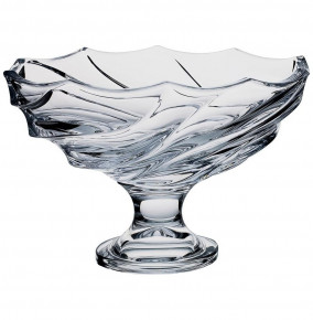 Фруктовница 31 см н/н  Aurum Crystal "Surf /Без декора" / 117557