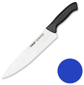 Нож поварской 25 см синяя ручка  PIRGE "Ecco" / 321706