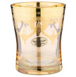Стаканы для виски 320 мл 6 шт янтарные  Art Decor &quot;Амальфи /Золото&quot;  / 276509