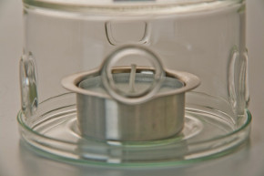 Заварочный чайник с ситечком и подогревом "Trendglas" / 044566