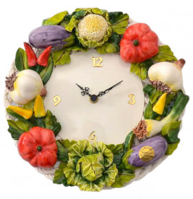 Часы настенные 26 см  Orgia "Овощи" / 301016