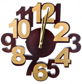 Часы настенные 34 см кварцевые  LEFARD "ЦИФРЫ" / 187964