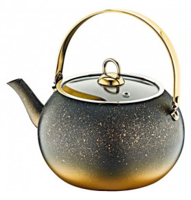 Заварочный чайник 1 л антипригарное покрытие  O.M.S. Collection "TEAPOT SETS /GOLD" / 267400