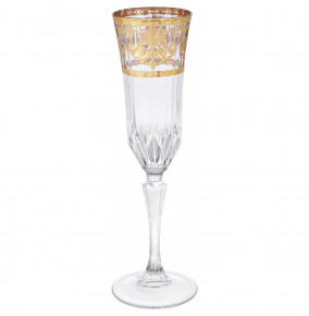 Бокалы для шампанского 180 мл 6 шт  UNION GLASS "Адажио /Золотой узор 4" / 212870