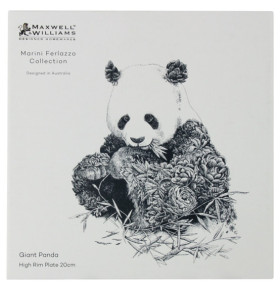 Тарелка 20 см  Maxwell & Williams "Большая панда" (подарочная упаковка) / 291892