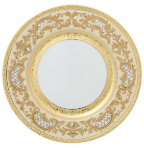 Набор тарелок 28,5 см 6 шт  Falkenporzellan "Констанц /Алена золото 3D" крем / 137636