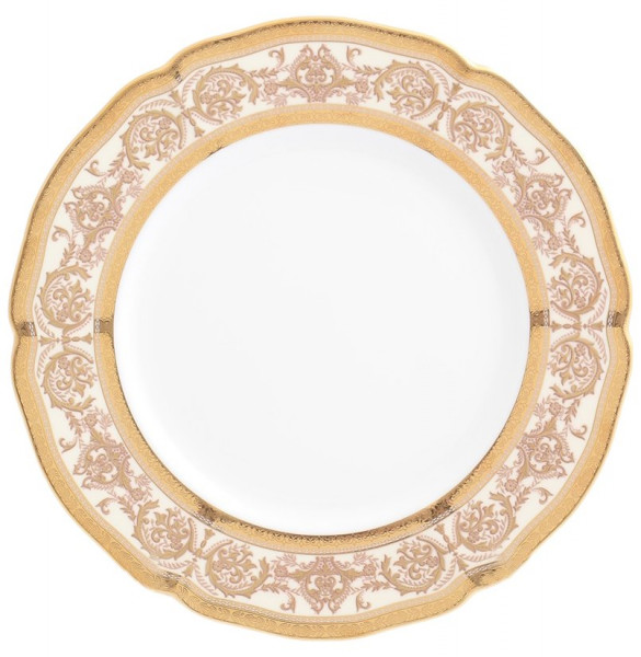 Набор тарелок 21 см 6 шт  Hankook Prouna &quot;Кларис /Золотая романтика&quot; крем / 151935
