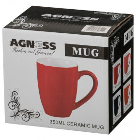 Кружка 350 мл  Agness "Mug /Красная" / 228651