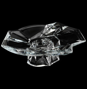 Ваза для фруктов 35,5 см н/н  Aurum Crystal "Айсберг /Без декора" / 105558