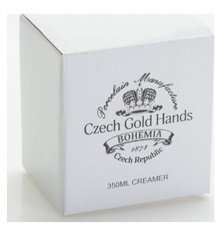 Молочник 350 мл  Porcelaine Czech Gold Hands &quot;Луиза /Сакура&quot; / 153042
