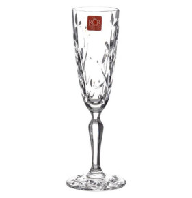 Бокалы для шампанского 160 мл 6 шт  RCR Cristalleria Italiana SpA "Лаурус /Без декора" / 281737