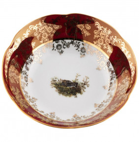 Салатник 13 см  Royal Czech Porcelain "Болеро /Охота красная" / 203655