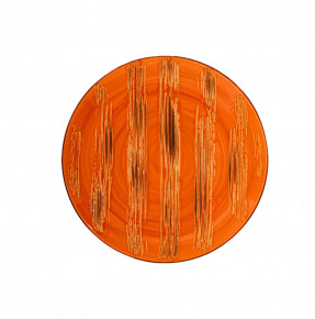 Тарелка 23 см оранжевая  Wilmax "Scratch" / 261471