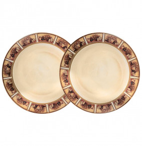 Набор тарелок 20,5 см 2 шт  Ceramica Cuore "Натюрморт" / 293208