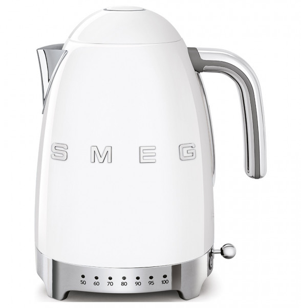 Чайник электрический 1,7 л с регулируемой температурой белый &quot;Smeg&quot; / 299714