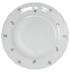 Набор тарелок 25 см 6 шт  Bohemia Porcelan Moritz Zdekauer 1810 s.r.o. "Офелия /Мелкие цветы" / 039452