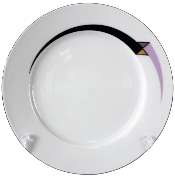 Набор тарелок 19 см 6 шт  Thun &quot;Сильвия /Сиренево-чёрная стрела&quot; / 245762