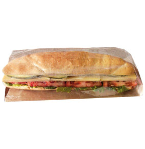 Пакет для сэндвича 14+6 х 23 см с окном 250 шт  Garcia De Pou "Panorama" / 317242