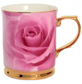 Набор кружек 400 мл 6 шт  Royal Classics "Розовая роза" / 148737