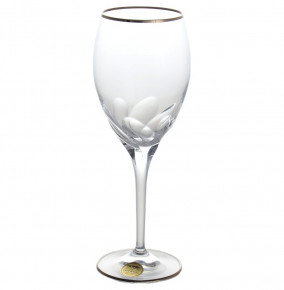 Бокалы для белого вина 200 мл 6 шт  Same Crystal "Палермо /Отводка платина" / 128206