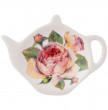 Подставка для чайного пакетика 11 х 9 х 2 см белая  LEFARD &quot;Винтаж /Розы&quot; / 233558
