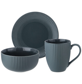 Набор посуды 3 предмета чёрный  LEFARD "Trendy" / 341151