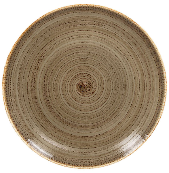 Тарелка 18 см плоская  RAK Porcelain &quot;Twirl Alga&quot;  / 314842
