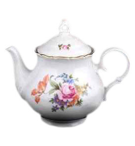 Заварочный чайник 500 мл  Bohemia Porcelan Moritz Zdekauer 1810 s.r.o. &quot;Офелия /Полевой цветок&quot; / 027431