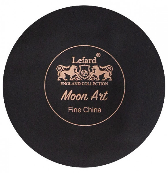 Салатник18 х 8 см чёрный  LEFARD &quot;Moon art&quot; / 271114