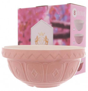 Салатник 20 см розовый  Royal Classics "Maison" / 309830