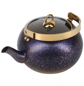 Заварочный чайник 1 л антипригарное покрытие синий  O.M.S. Collection "TEAPOT SETS" / 295844