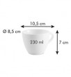 Чашка кофейная 230 мл для капучино &quot;Tescoma /ALL FIT ONE /Без декора&quot; / 145659