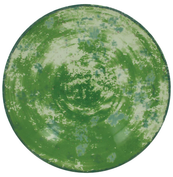 Тарелка 26 см глубокая 1,2 л зеленая  RAK Porcelain &quot;Peppery Coupe&quot; / 314784