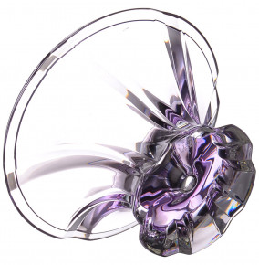 Ваза для конфет 14 см  Aurum Crystal "Оклахома /Фиолет" / 303842