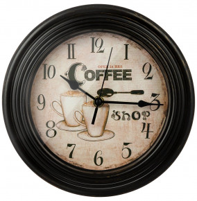 Часы настенные 22,8 х 22,8 х 4,6 см  LEFARD "COFFEE SHOP" / 268844