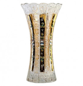Ваза для цветов 41 см  Aurum Crystal "Хрусталь с золотом" / 152759