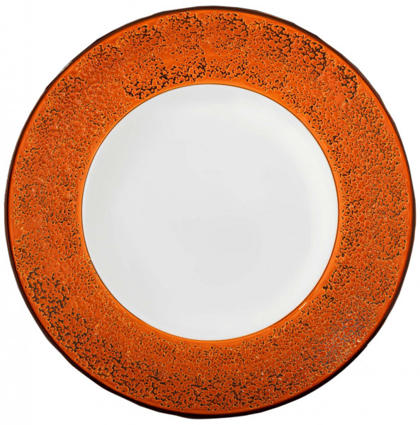 Тарелка 28,5 см глубокая оранжевая  Wilmax &quot;Splash&quot; / 261832