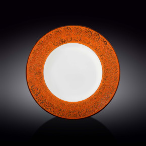 Тарелка 28,5 см глубокая оранжевая  Wilmax "Splash" / 261832