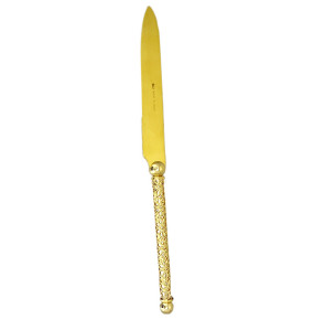 Столовый прибор Нож десертный  CLARET di Annamaria Gravina "Стразы /Золото" / 275851