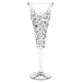 Бокал для шампанского 200 мл 1 шт  Bohemia Jihlava "Glacier /Без декора" хрусталь Йиглава / 163899