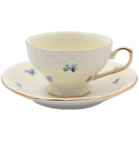 Набор чайных пар 6 шт  Royal Classics "Мария /Мелкие цветы" / 127951