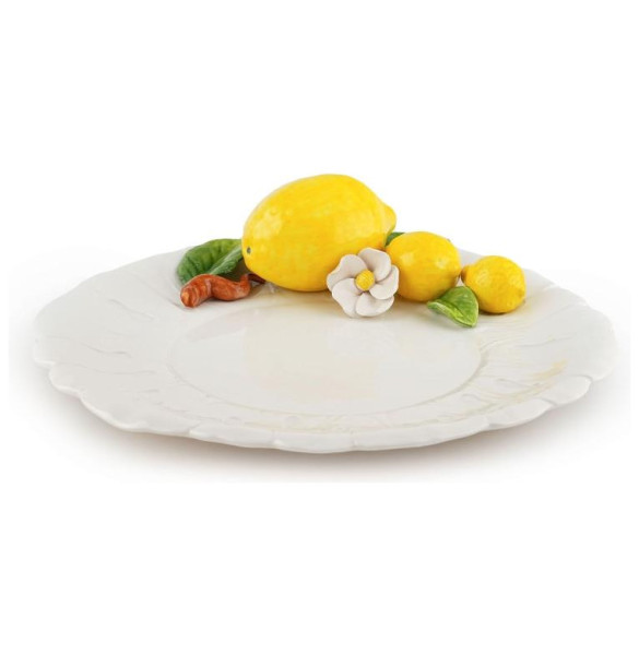 Блюдо 32 см круглое  Annaluma snc &quot;Лимоны&quot; / 247619