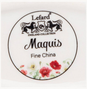Ваза для цветов 25,5 см белая  LEFARD "Маки" / 273774