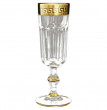 Бокалы для шампанского 170 мл 6 шт  Astra Gold &quot;Провенза Голд Блэк /Версаче&quot;  / 047265